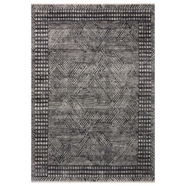 ED Ellen Degeneres Melrose 7"10" x 10" Charcoal and Stone Area Rug, , large