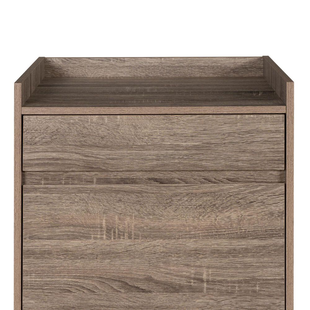 Linon Home Decor Tracey 2-Drawer File Cabinet in Grey, , large