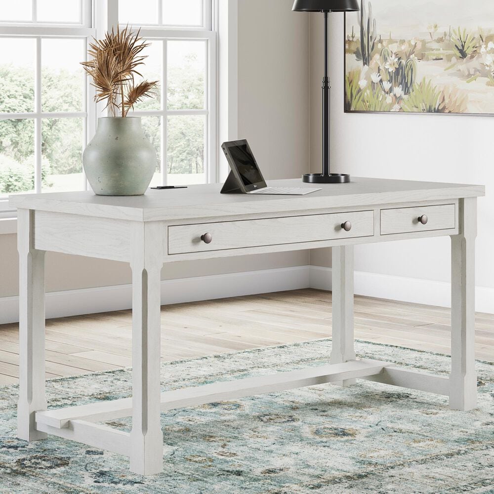 Ashley Robbinsdale Home Office Desk in Antique White, , large