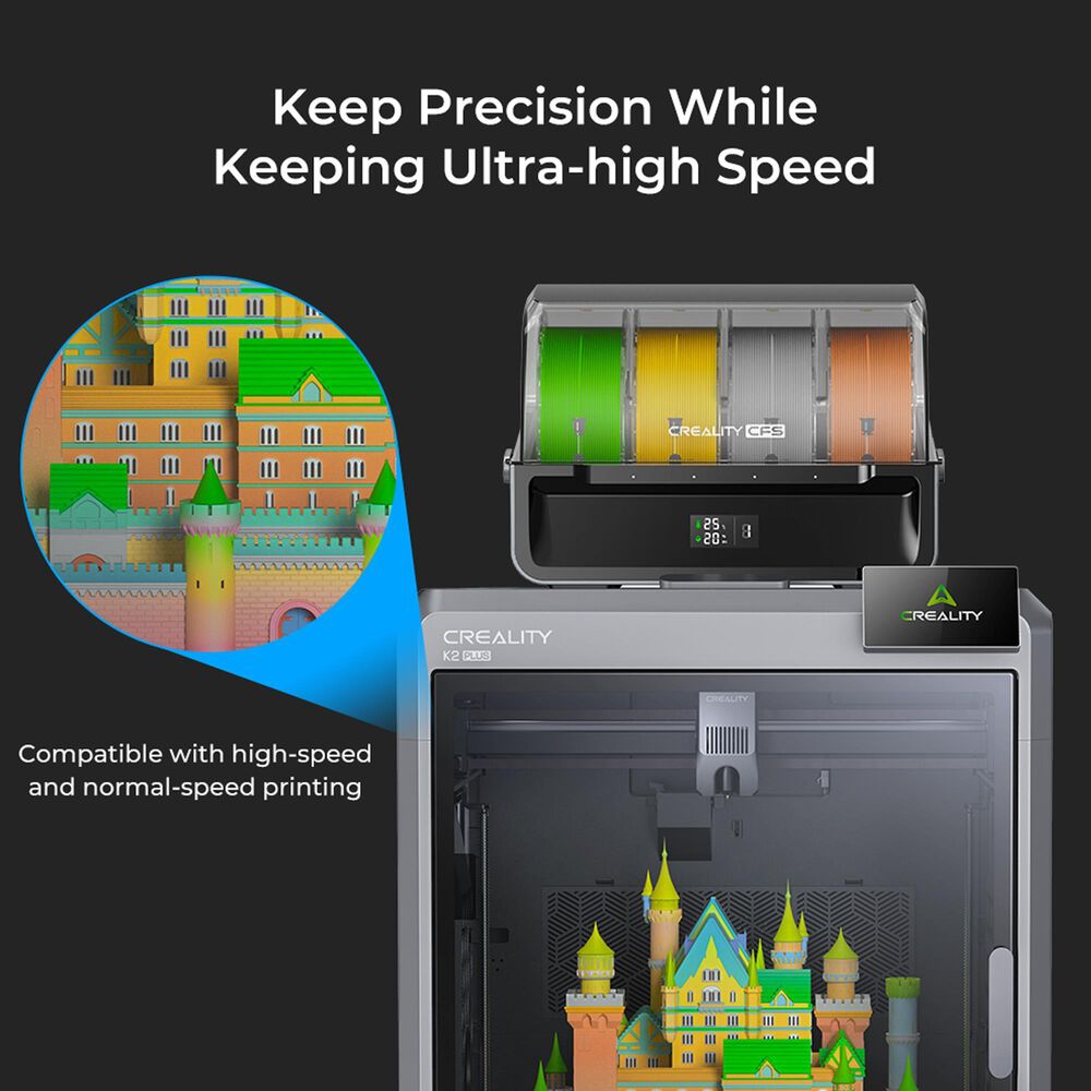Creality 3D Technology Hyper Series 1Kg PLA RFID 3D Filament in Green, , large