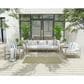 Nourison Courtyard Ivory and Green 3" x 5" Indoor/Outdoor Area Rug, , large