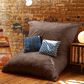 Jaxx 5.5" Pillow Bean Bag Pillow in Chocolate, , large