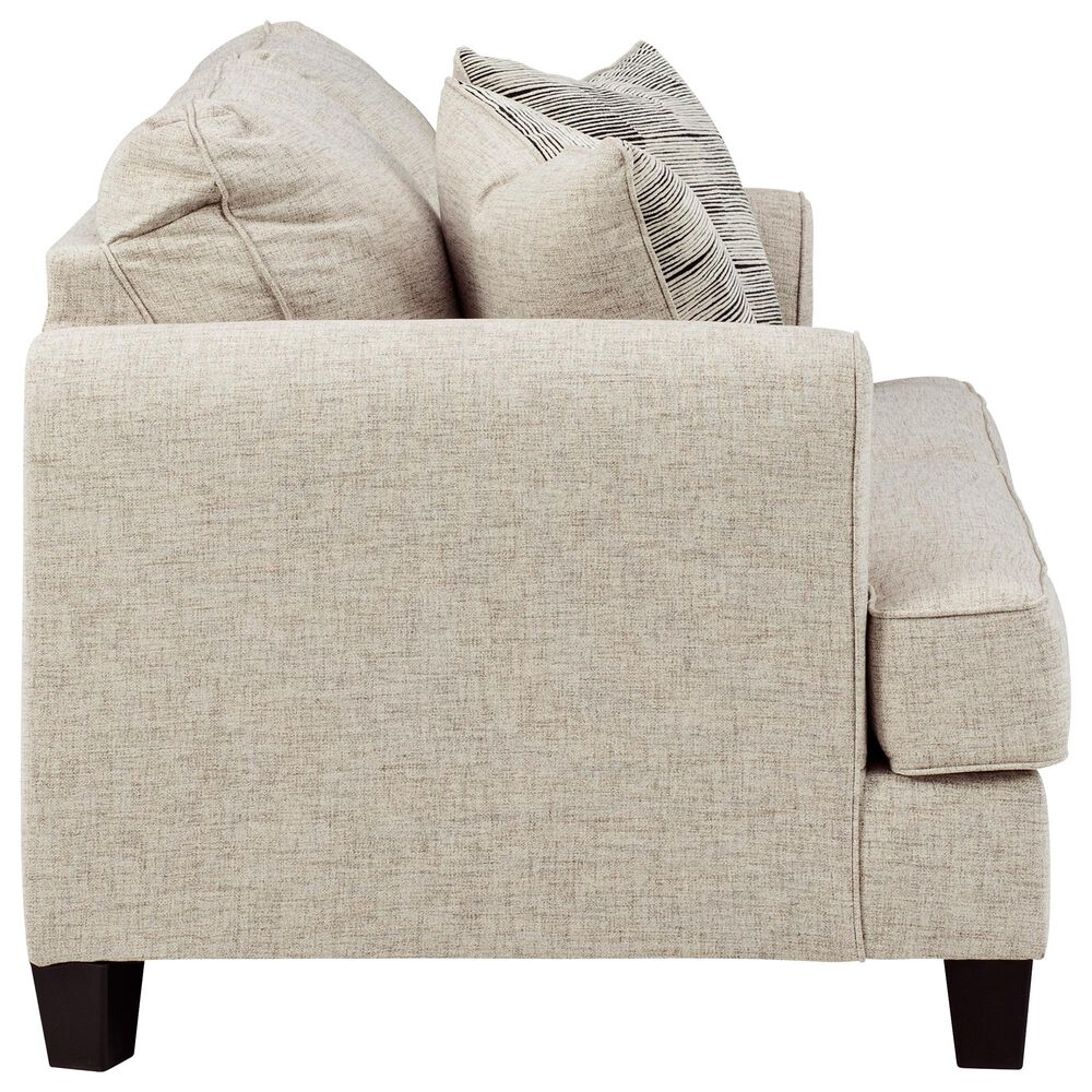 Signature Design by Ashley Callisburg Stationary Loveseat in Linen, , large