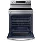 Samsung 4-Piece Kitchen Package with 28 Cu. Ft. French Door Refrigerator and 6.3 Cu. Ft. Smart Freestanding Electric Range in Stainless Steel, , large