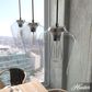 Hunter Vidria 3-Light Linear Pendant Cluster in Brushed Nickel, , large