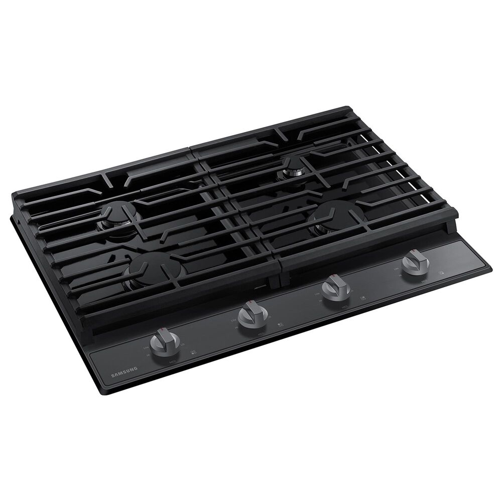 Samsung 30&quot; Gas Cooktop 4 Burner in Black Stainless Steel, , large