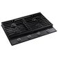 Samsung 30" Gas Cooktop 4 Burner in Black Stainless Steel, , large