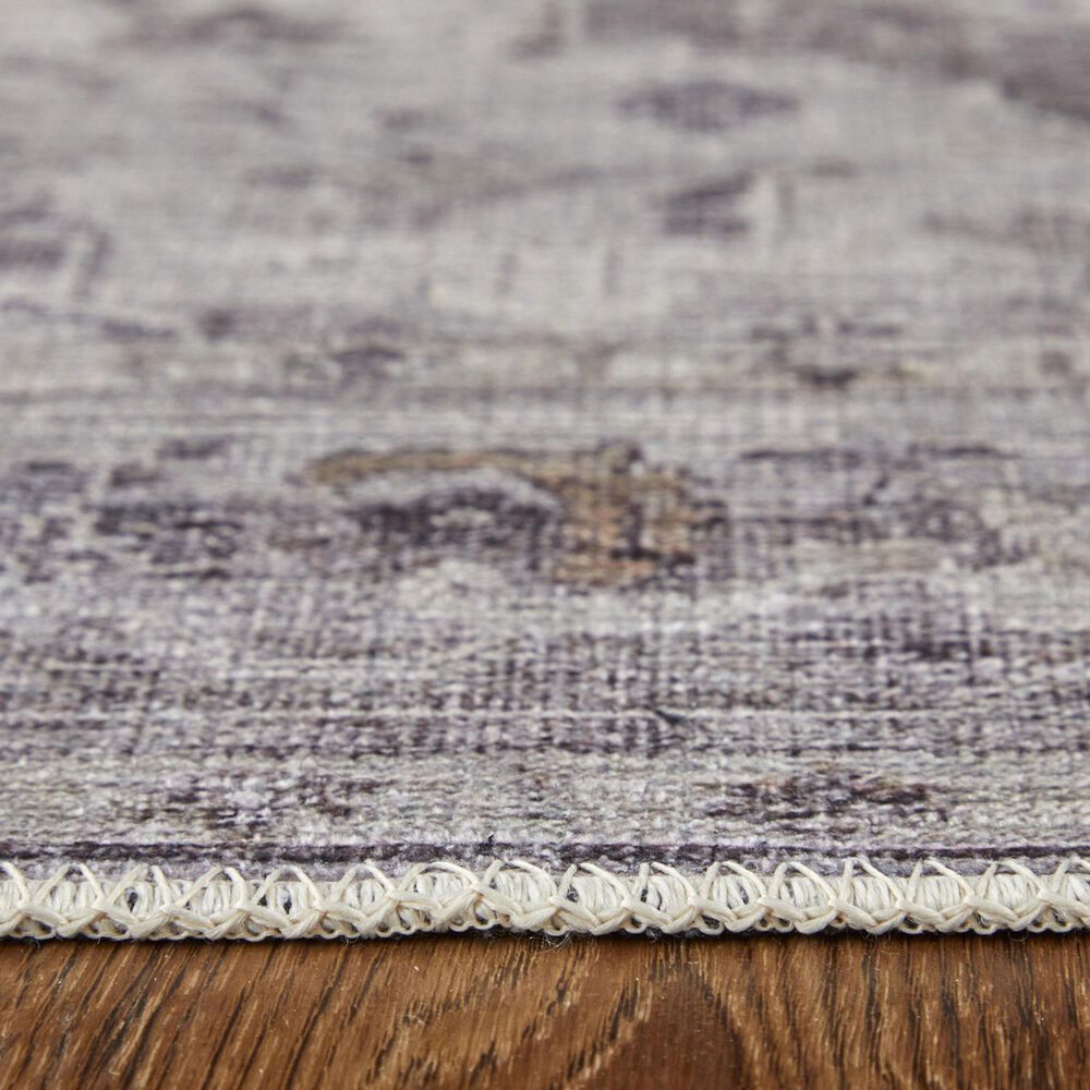 Feizy Percy 4&#39; x 6&#39; Gray and Ivory Area Rug, , large