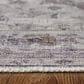 Feizy Percy 4" x 6" Gray and Ivory Area Rug, , large