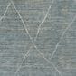 Surya Nalan 9" x 12" Medium Gray and White Area Rug, , large
