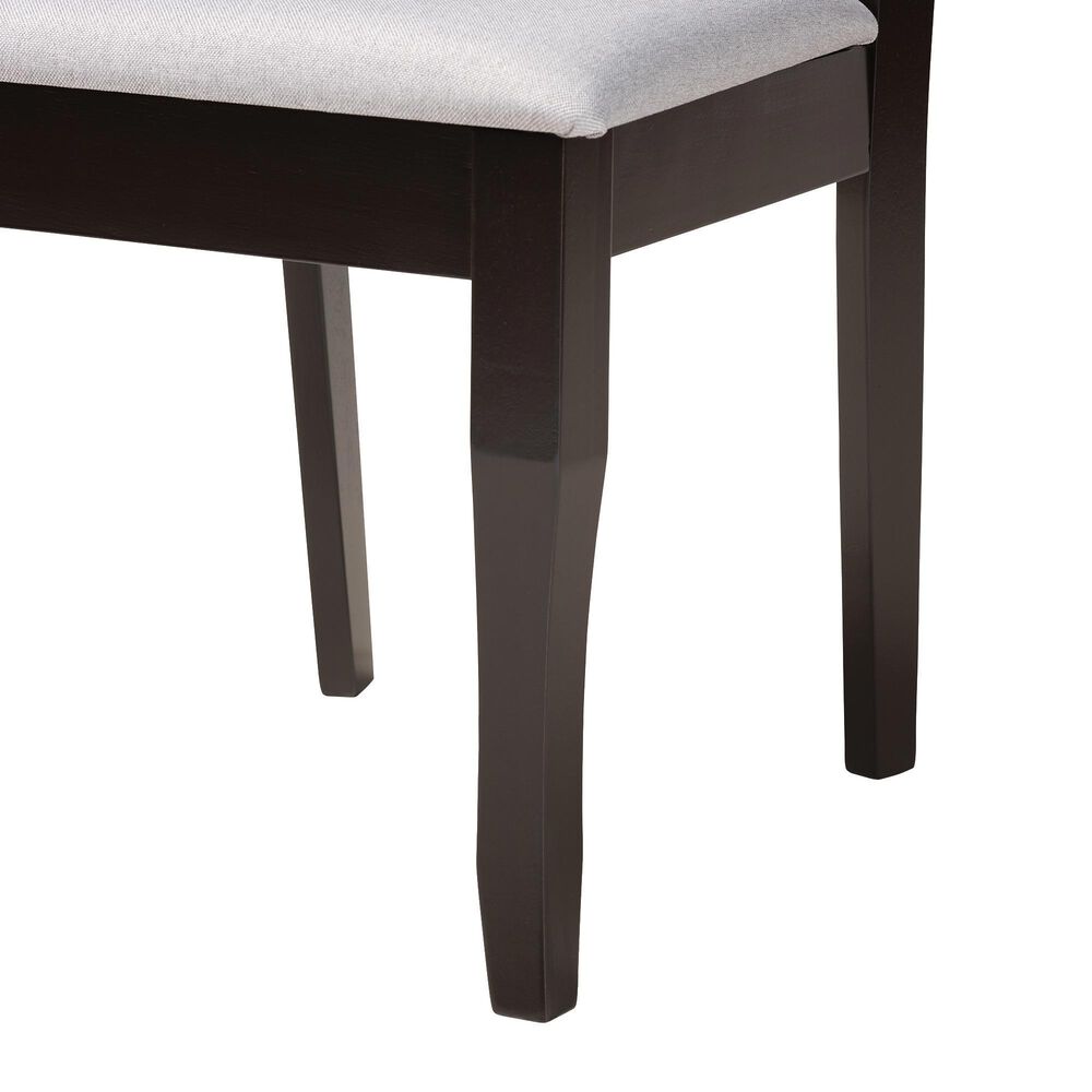 Baxton Studio Mael Side Chair in Dark Brown (Set of 2), , large