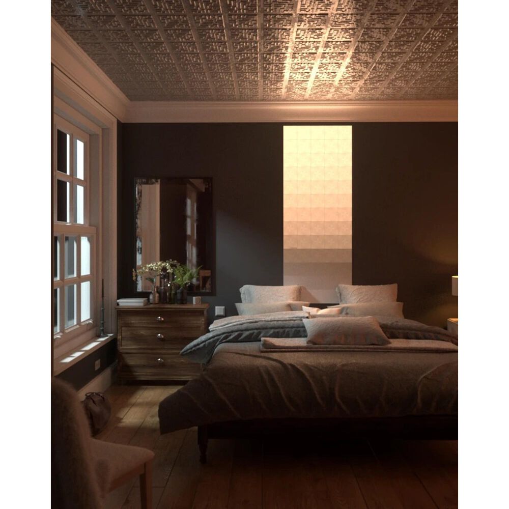 Blå fænomen Narabar Nanoleaf Canvas Expansion Pack - 4 Lights Panels | Nebraska Furniture Mart