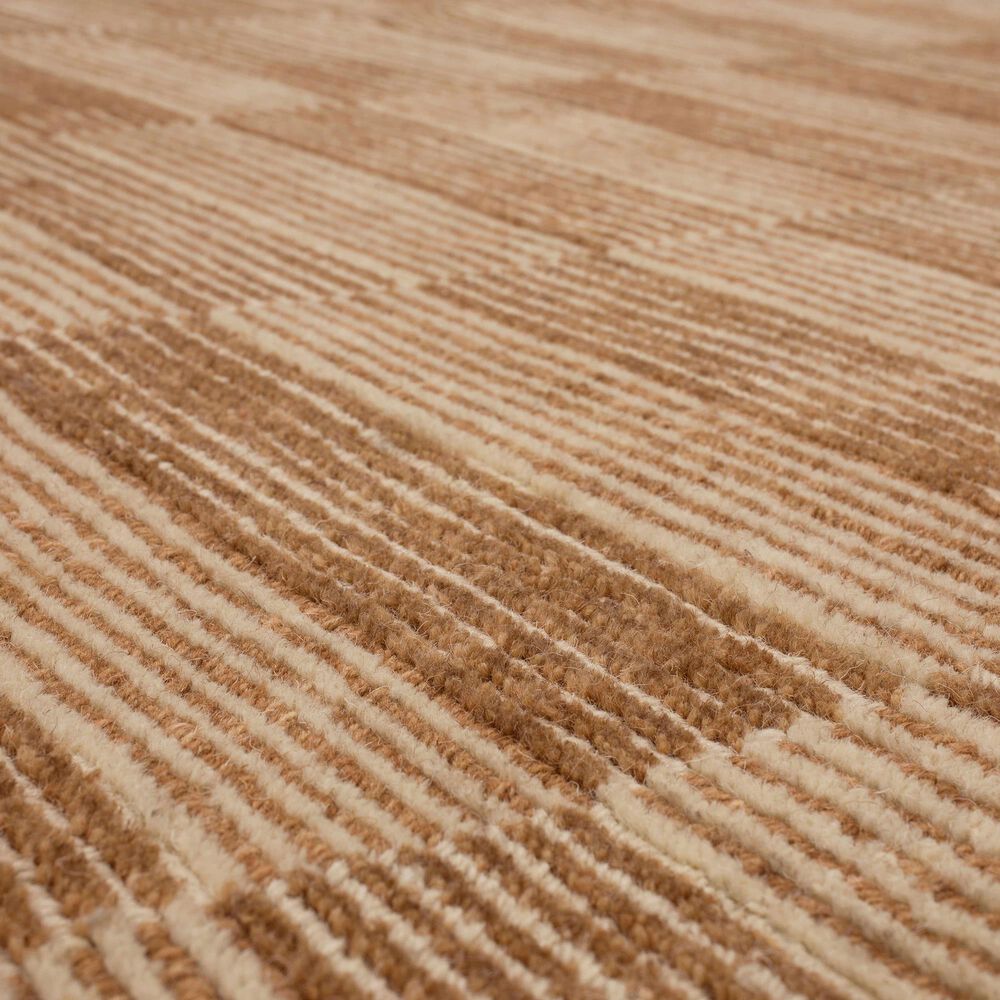 Karastan Broken Stripe 5&#39; x 8&#39; Sienna Area Rug, , large