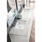 James Martin Vanities Athens 72" Double Bathroom Vanity in Glossy White with 3 cm Eternal Jasmine Pearl Quartz Top and Rectangular Sinks, , large