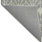 Dalyn Rug Company The Reserve TR10 Gray 8" x 10" Indoor/Outdoor Area Rug, , large