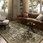 Loloi Percival Moss and Natural 9"3" x 13" Area Rug, , large