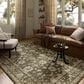 Loloi Percival Moss and Natural 9"3" x 13" Area Rug, , large