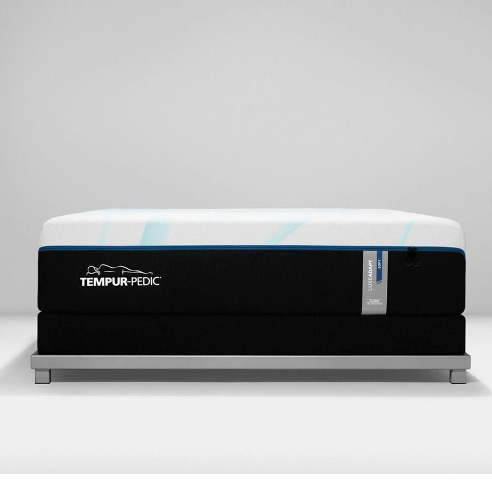 Tempur-Pedic TEMPUR-LUXEADAPT Soft Queen Mattress with Low Profile Box Spring, , large