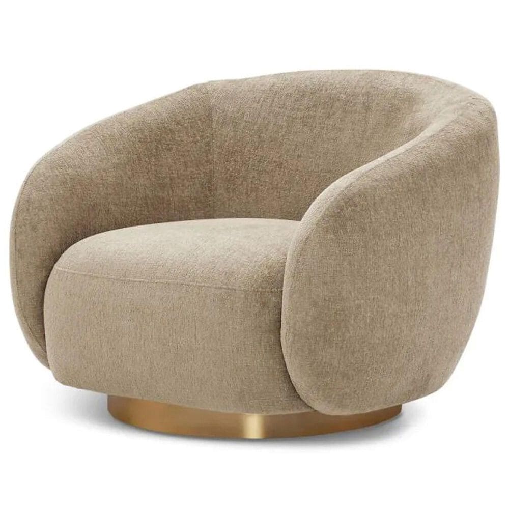 Eichholtz Brice Swivel Chair in Hastings Beige, , large