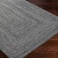Surya Azalea 10" x 14" Gray, Black and Dark Brown Area Rug, , large