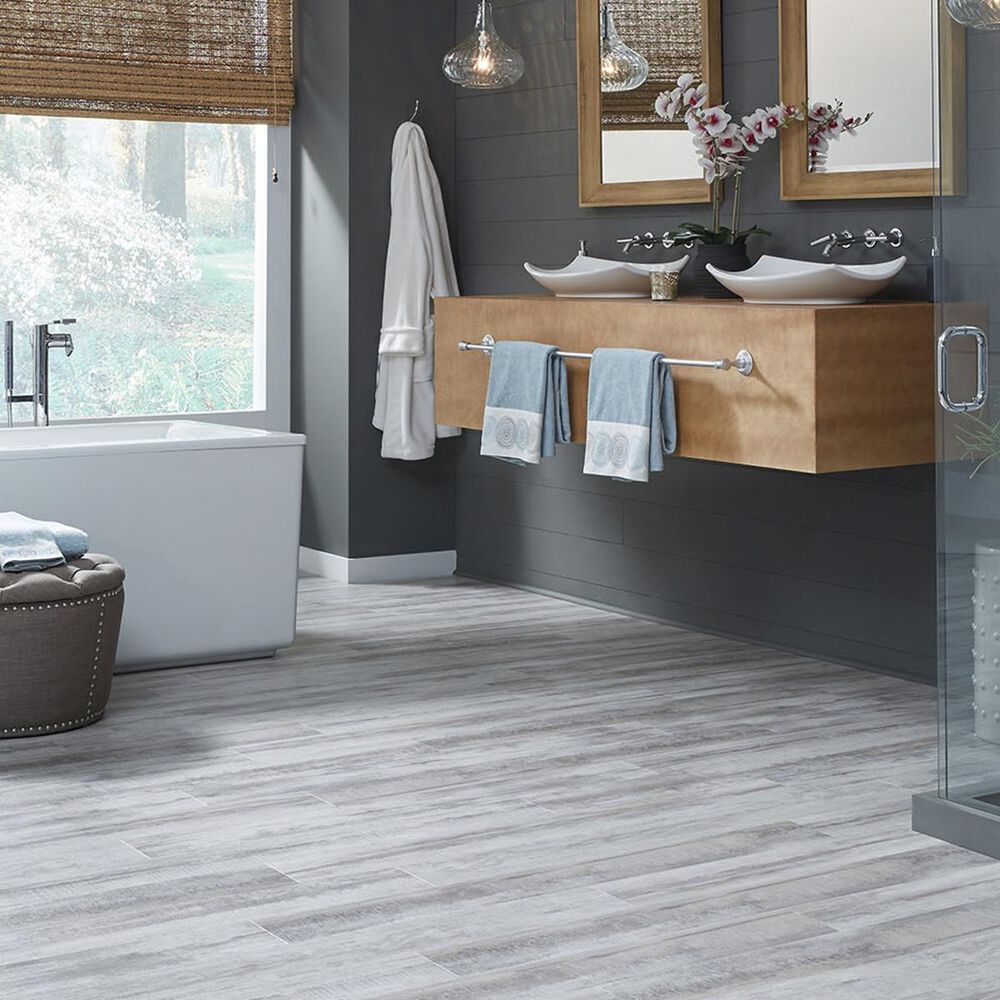 Mannington Cape May White Cap 12" x 24" Luxury Vinyl Tile, , large