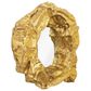 TimberHaus Rock Pond Narrow Mirror in Gold, , large