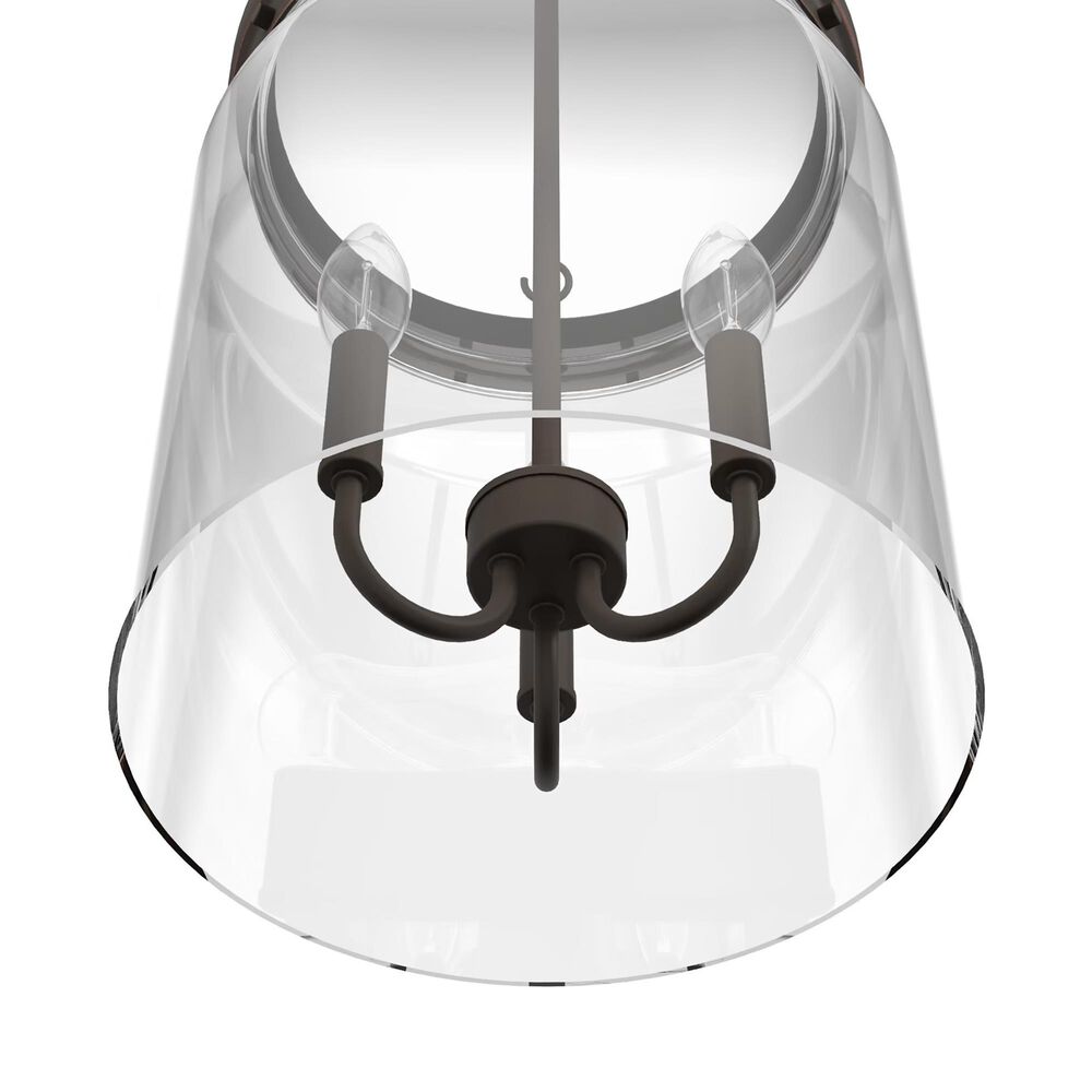 Hunter Devon Park 3-Light Pendant in Onyx Bengal, , large