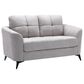 HOMLUX Sofa and Loveseat Set with Tufted Cushion in Light Gray, , large