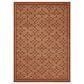 Chris Loves Julia x Loloi Judy 9"3" x 13" Natural and Spice Area Rug, , large