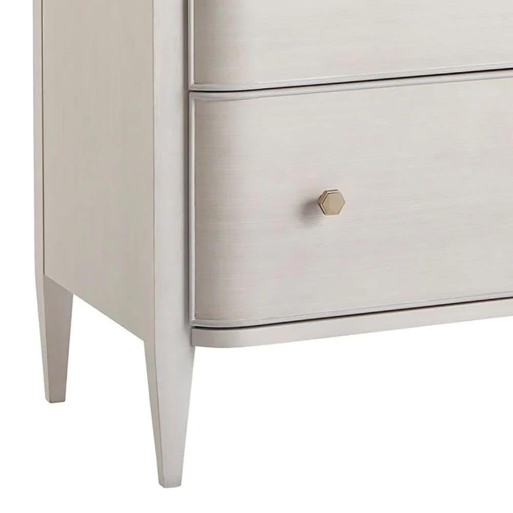 Furniture Worldwide Love Joy Bliss 3 Piece King Bedroom Set in Alabaster and Soft Gold, , large
