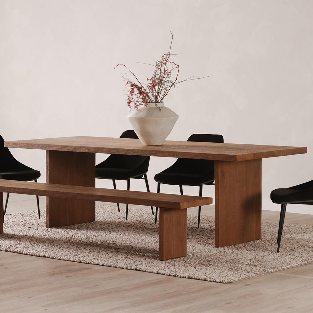Moe&#39;s Home Collection Koshi Dining Table in Sand Grey - Table Only, , large