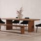 Moe"s Home Collection Koshi Dining Table in Sand Grey - Table Only, , large