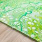 Dalyn Rug Company Kikiamo Lime-In 3" x 5" Area Rug, , large