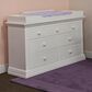 Sorelle Providence Changing Top in White, , large