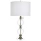 Stylecraft Lamps Table Lamp in Subal Gold and Clear, , large