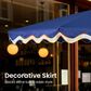 HOMLUX 10" Patio Umbrella in Dark Blue, , large