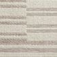 Amber Lewis x Loloi Malibu MAB-03 8"10" x 12"2" Ivory and Dove Indoor/Outdoor Area Rug, , large