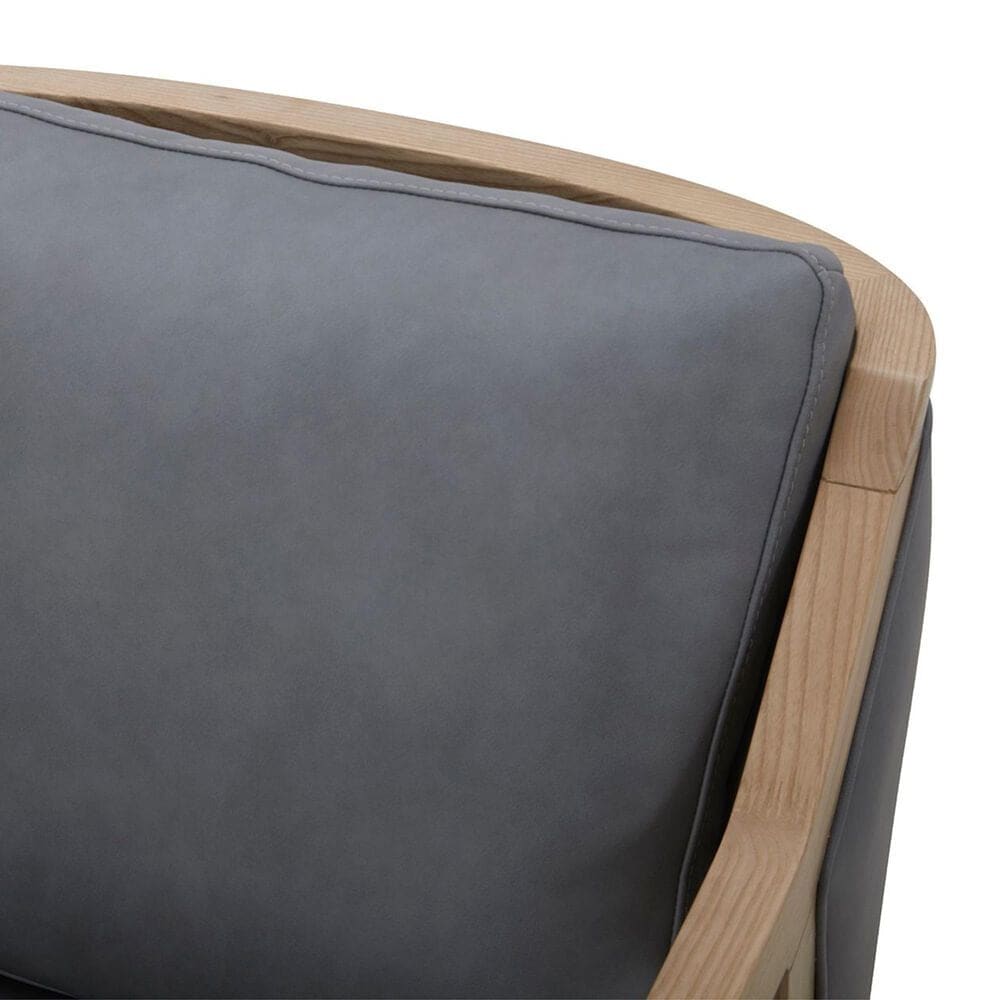 Kuka &#40;Hk&#41; Trade Co Lmt Motion Accent Chair in Aline Storm Blue, , large