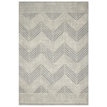 ED Ellen DeGeneres Crafted by Loloi Kopa KO-02 3"6" x 5"6" Grey and Ivory Area Rug, , large