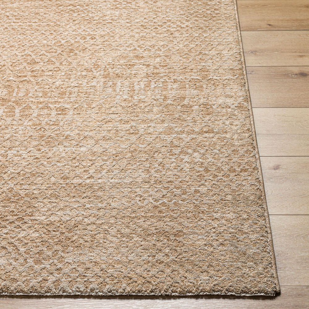 Surya Masterpiece MPC-2302 Beige, Tan and Medium Brown 2&#39;7&quot; x 7&#39;3&quot; Runner, , large