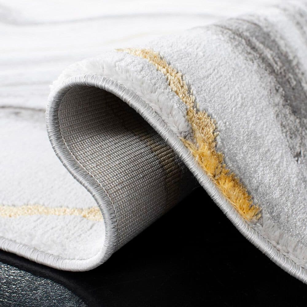 Safavieh Craft 9&#39; x 12&#39; Grey and Gold Area Rug, , large