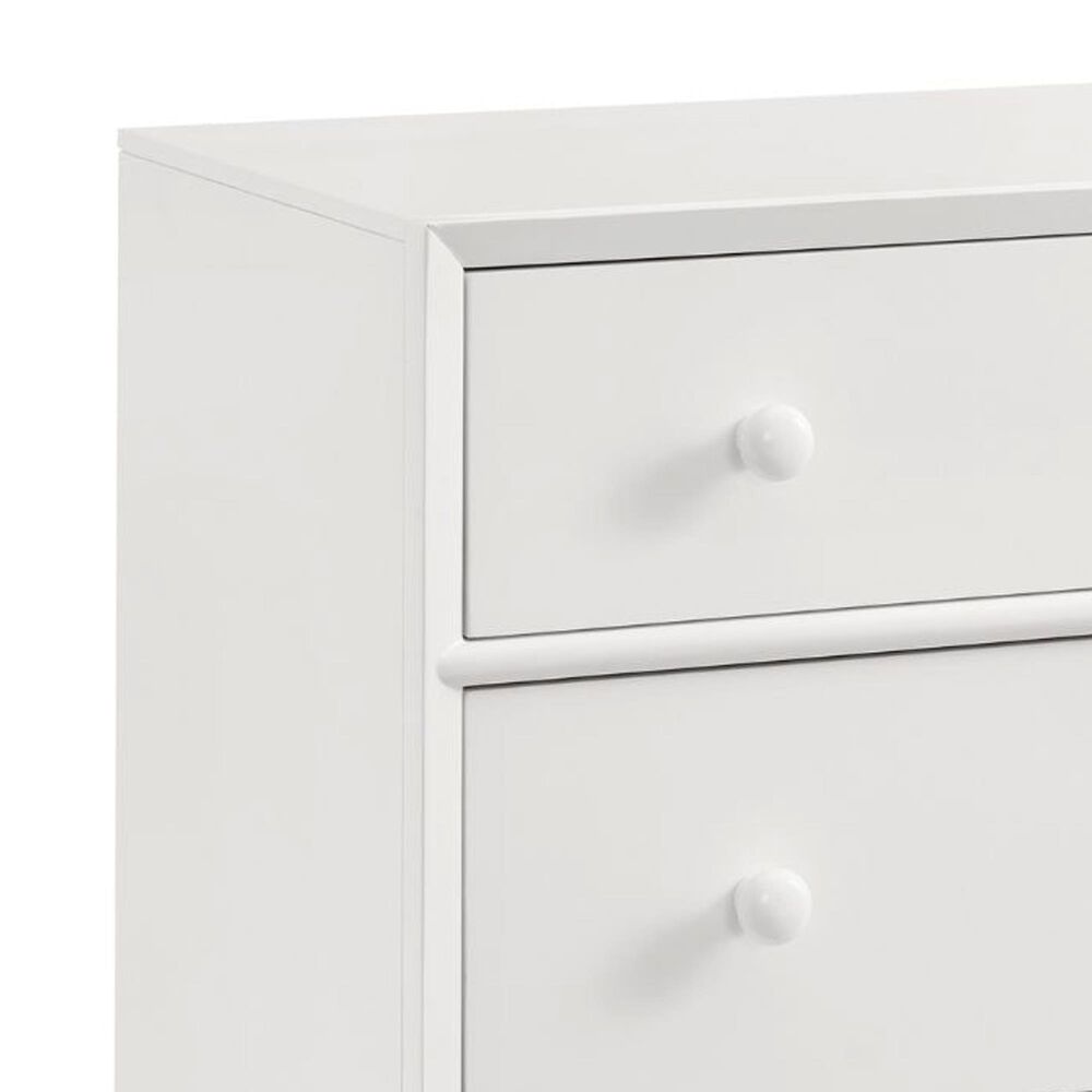 M Design Village Dawson 3-Drawer Dresser in White, , large
