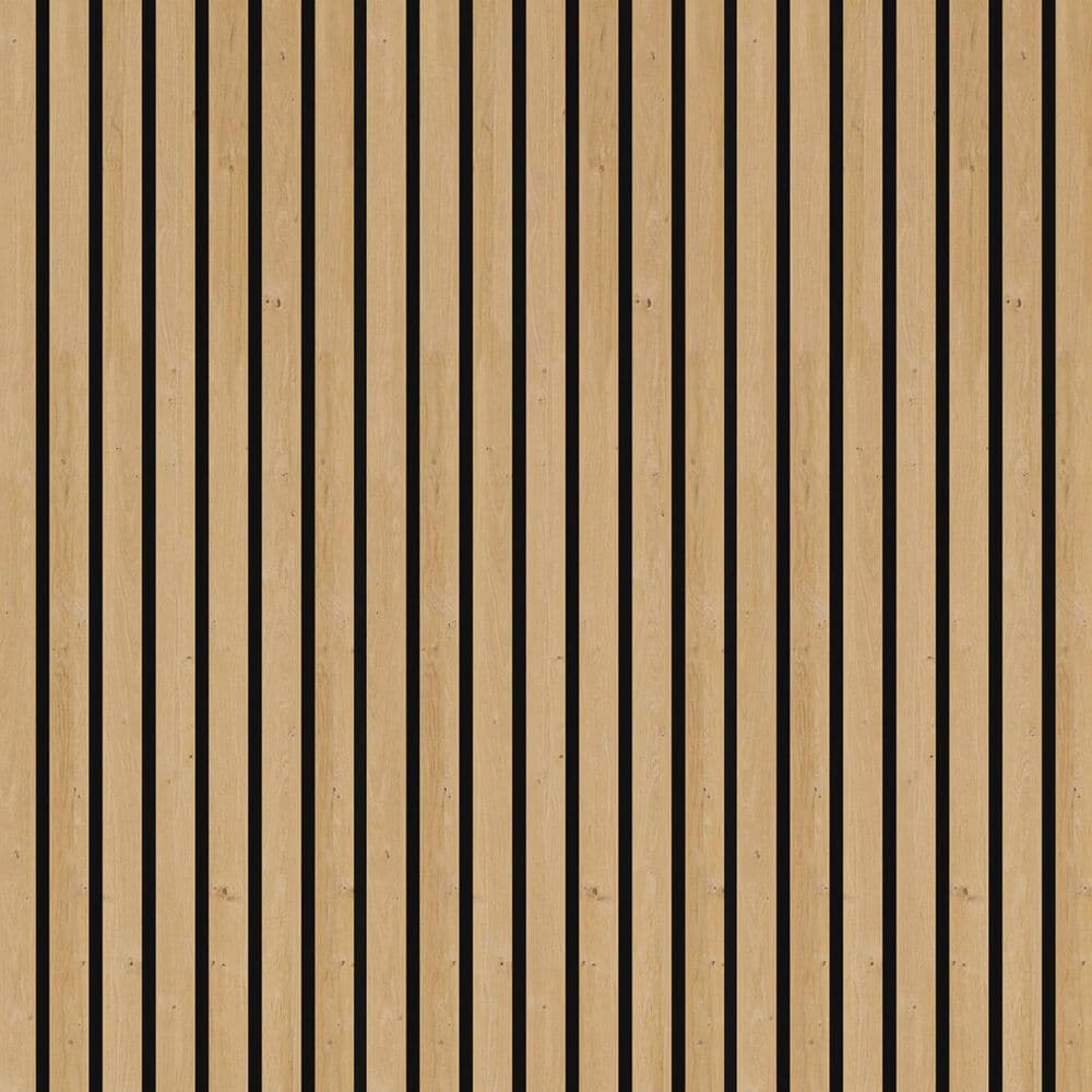Paramount Pepper Oak and Black 11.8" x 109" Wall Panel, , large