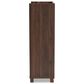Baxton Studio Carrie Wine Storage Cabinet in Walnut, , large