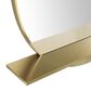 James Martin Platform 24" Round Mirror in Radiant Gold, , large