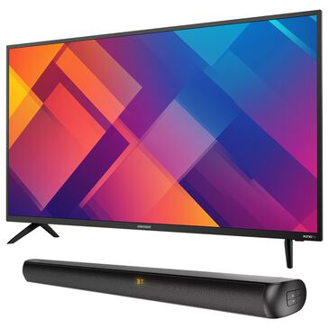 Element 40" Class Genesis Series 1080p HD - Smart Xumo TV with 2.0 Soundbar in Black, , large