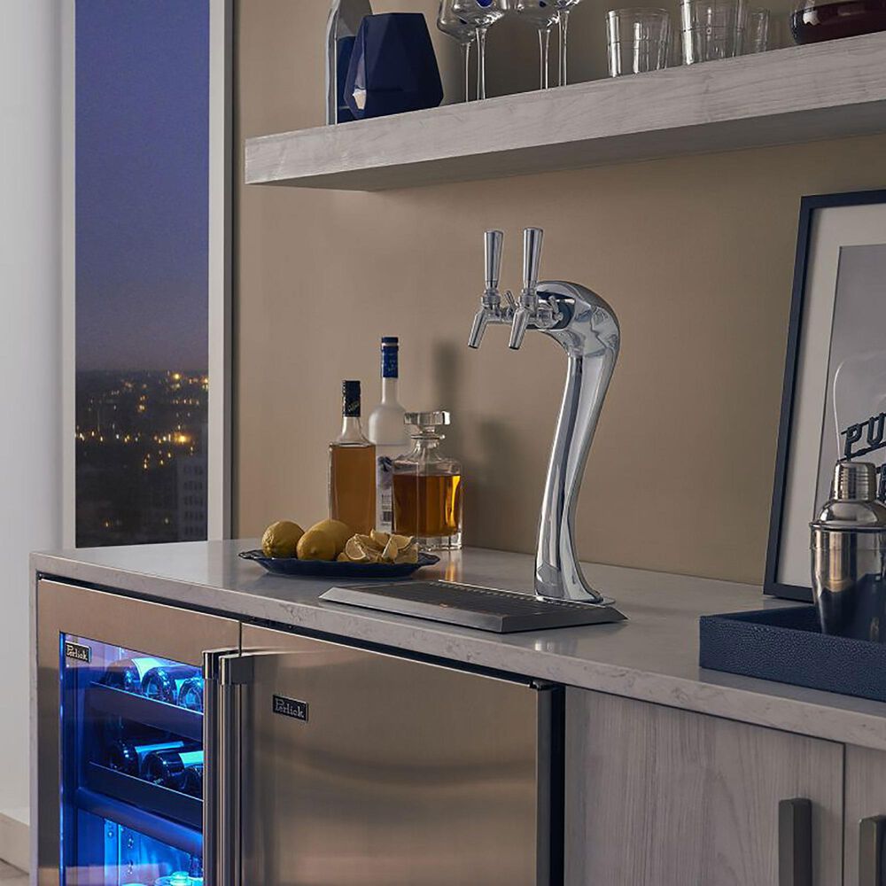 Perlick 5.2 Cu. Ft. Indoor Signature Series Beverage Dispenser with Left Hinge and Single Tap in Panel Ready, , large