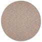 Nourison Positano 8" Round Beige Indoor/Outdoor Area Rug, , large