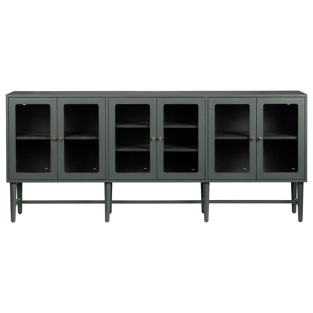 Crestview Collection Linsey 6-Door Sideboard in Green, , large