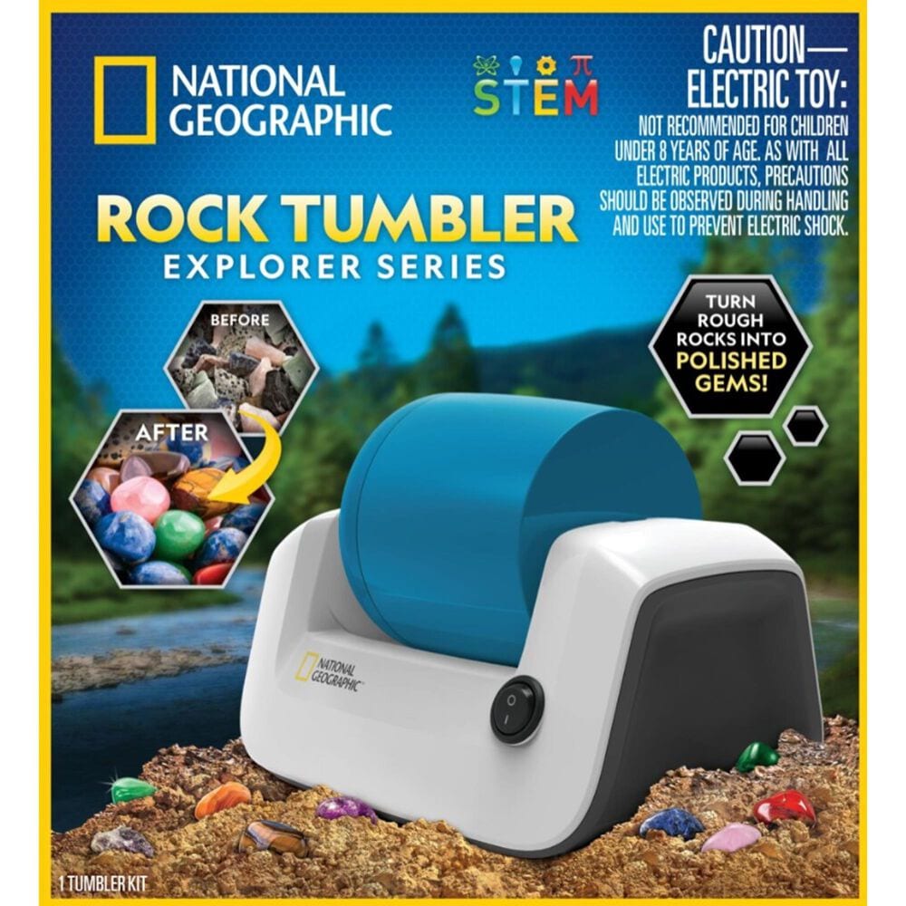 National Geographic Explorer Series Rock Tumbler Science Set in Multicolor, , large